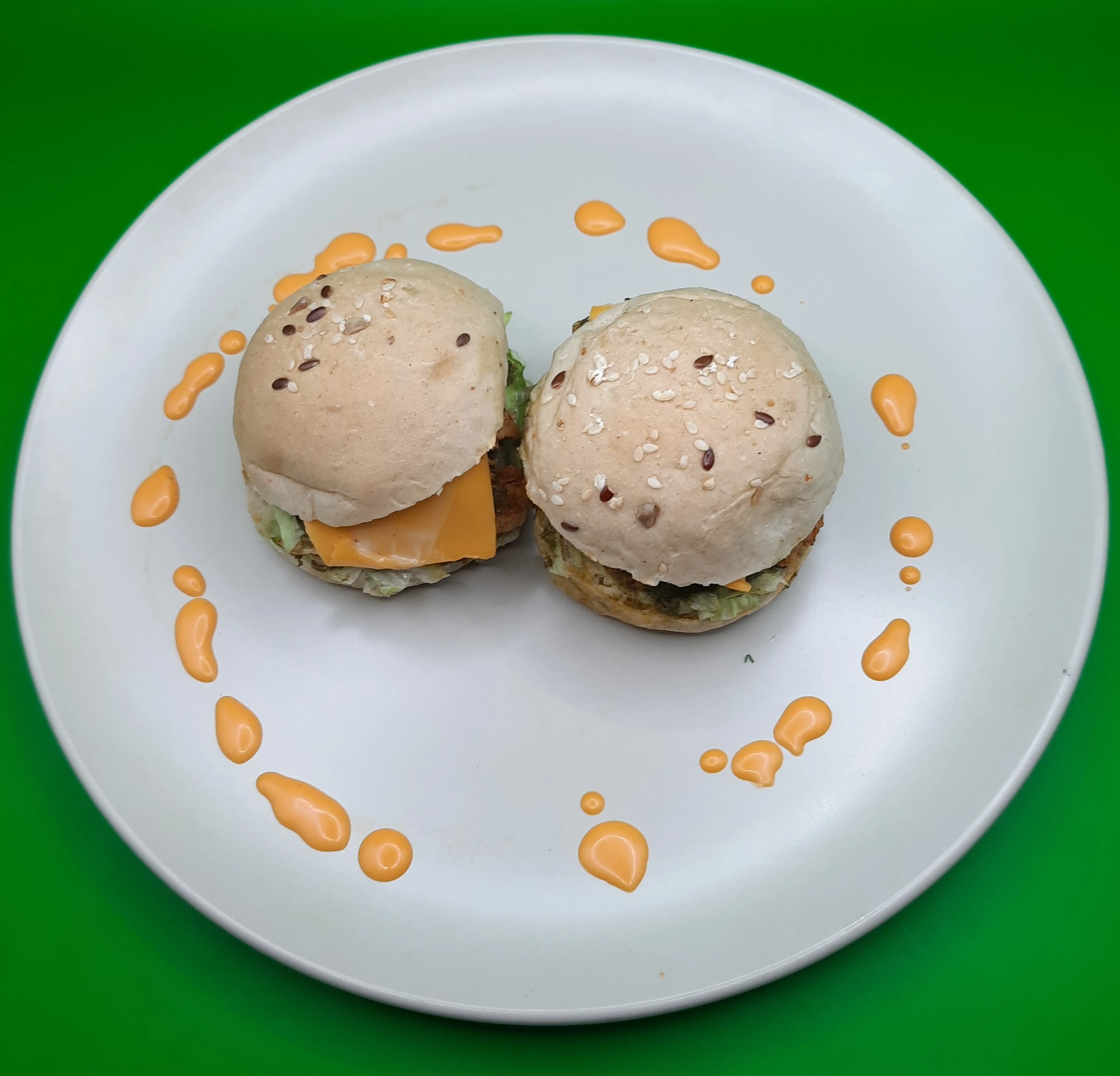 Honey chicken sliders