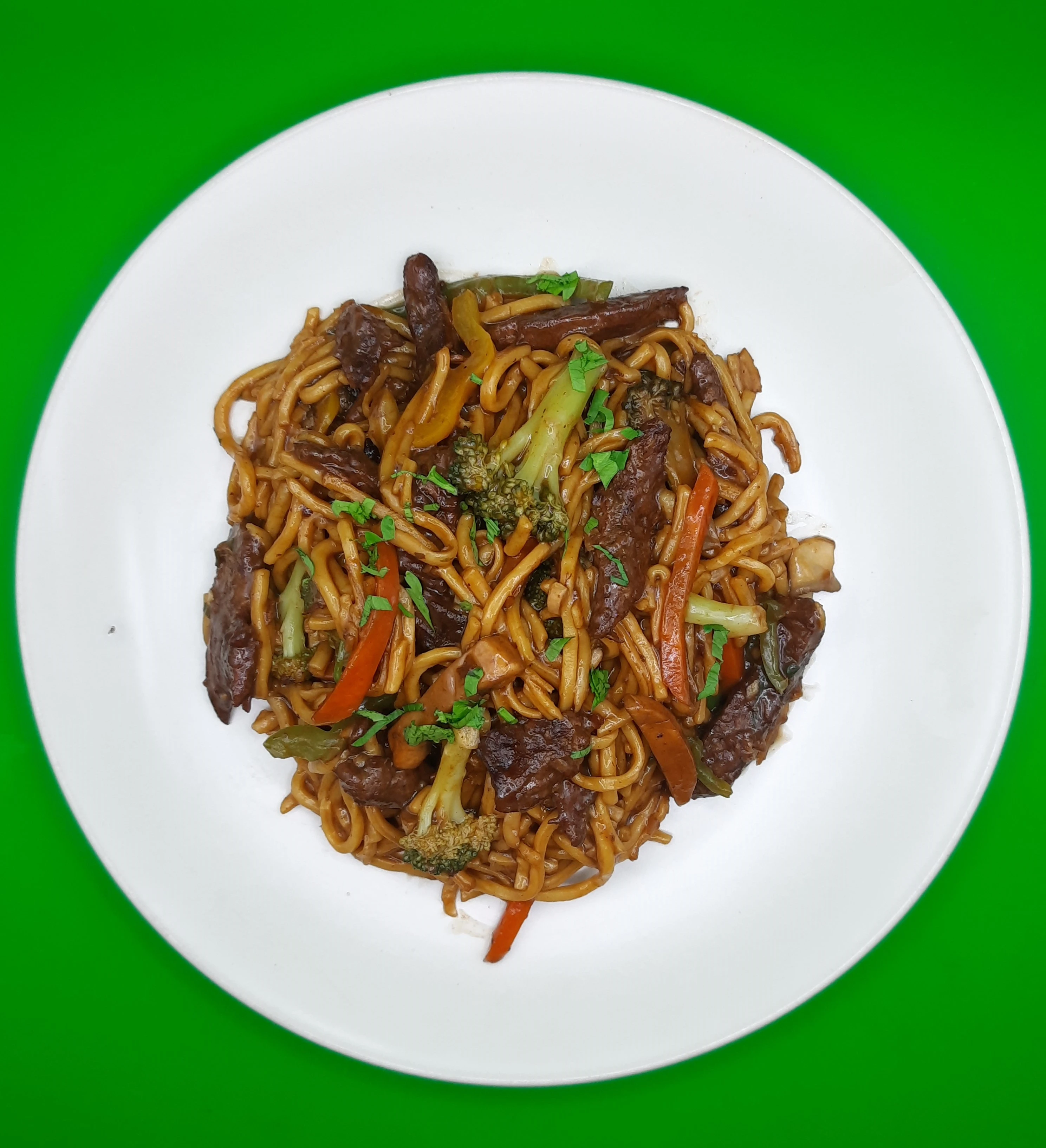 Chinese beef noodles